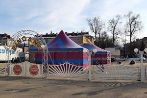 Der Puppenpalast gastiert mit Peppa Wutz am Gaudepark-Gelände. Foto: Mein Klagenfurt