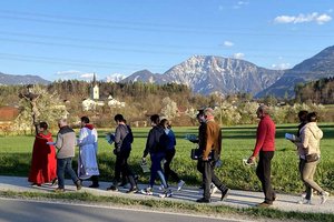 Traditionelle Bitttage vor Christi Himmelfahrt in vielen Kärntner Pfarren. Foto: Pfarre Köttmannsdorf/UM