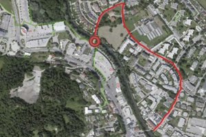 Umleitung Radweg