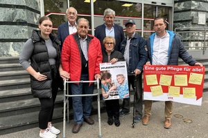 ÖGB: Jede und jeder verdient gute Pflege – unabhängig vom Alter und Einkommen. Foto: ÖGB Kärnten 