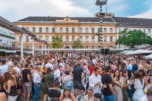 Klagenfurter After Work Markt am Benediktinermarkt findet auch 2025 statt. Foto: StadtKommunikation / Der Schindler 