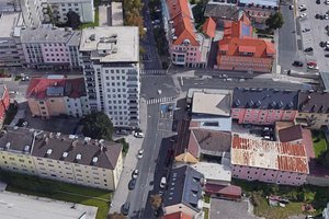 Alkoholisierte Autofahrerin ohne Lenkberechtigung erfasste Radfahrer. Foto: Google Maps