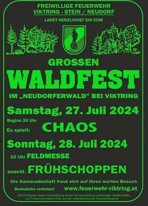 Waldfest der FF Viktring-Stein/Neudorf