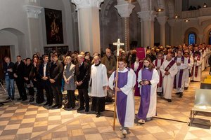 Festgottesdienst in der Seminarkirche in Tanzenberg. Foto: LPD Kärnten/Gleiss