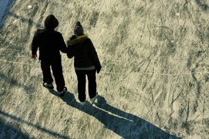 Der Eislaufverein Wörthersee gibt am 24.12. den Aichwaldsee zum Eislaufen frei
