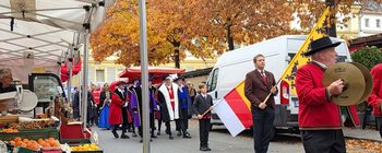 Erntedankfest am Klagenfurter Benediktinermarkt