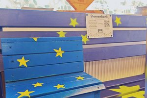 100. Johns Sternenbank wird beim Pfotenfreundemarkt in Ebenthal eingeweiht. Foto: zVg