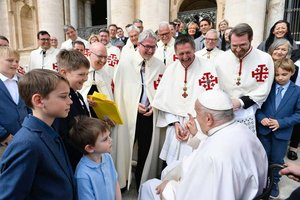 Papst Franziskus, ein Papst zum Angreifen. Foto: zVg