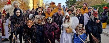 Das Team Kärnten lud zum Annabichler Krampuslauf ein.