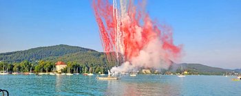 Pünktlich um 6.30 Uhr erfolgte der Startschuss zum 24. Ironman in Klagenfurt