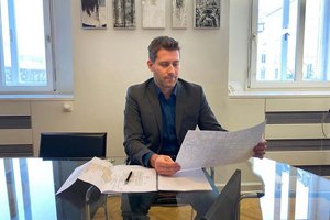 Klagenfurts Finanz- und Beteiligungsreferent Vizebürgermeister Mag. Philipp Liesnig hat bereits konkrete Pläne für die „Rohrer-Gründe“. Foto: StadtKommunikation