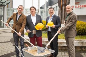 Paul Perkonig, Klaus Kronlechner, Almir Slamnik und Bernhard Erler. Foto: Kärntner Messen