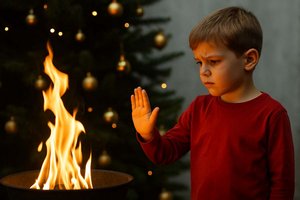 Kinderchirurgen warnen vor Verbrennungen in der Weihnachtszeit. Foto: Symbolbild