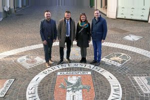 Neuer Verein stärkt Klagenfurts internationale Städtepartnerschaften. Foto: StadtKommunikation/Zechner