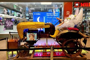 Das Art-Tractor-Project wird vom 21. Jänner bis 8. Februar 2025 in den CityArkaden Klagenfurt erstmals der Öffentlichkeit präsentiert. Foto: Johannes Habich