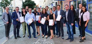 SPÖ Kärnten gratulierte den Absolvent*innen der Kommunalpolitischen Akademie. Foto: SPÖ Kärnten