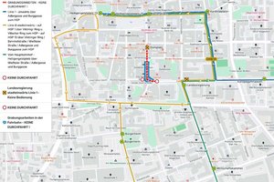 Grabungsarbeiten in der Karfreitstraße und Paulitschgasse