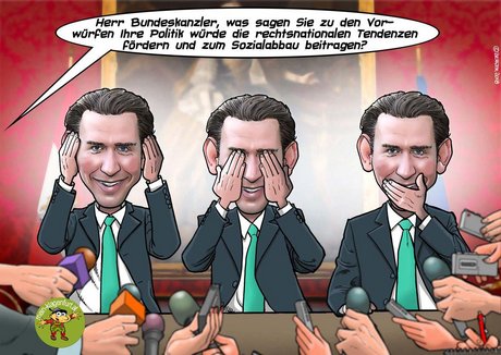 Das Schweigen des Kanzlers zu den rechtsnationalen Tendenzen. Oder: „Der neue Stil“ in der Politik.