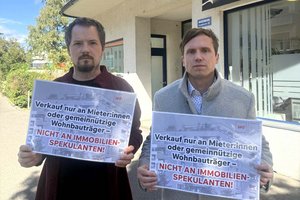 Gemeinderat Ralph Sternjak und Vizebürgermeister Ronald Rabitsch. Foto: SPÖ Klagenfurt