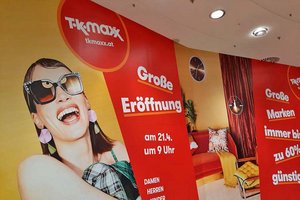City Arkaden: TK Maxx eröffnet am 21. April in Klagenfurt. Foto: Mein Klagenfurt