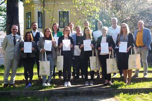 25 neue FördermangerInnen im Zentralraum Kärnten ausgezeichnet. Foto: Büro Zentralraum Kärnten+
