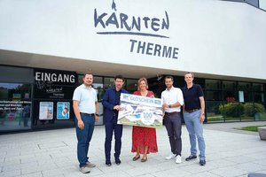 Kärnten Therme spendet 100 Eintrittskarten für Kinder. Foto: Kärnten Therme