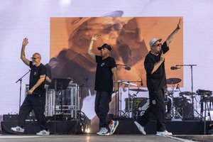 Rapplegenden in der Starnacht Open Air-Arena. Foto: ipImedia/Krivograd