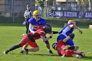 Carinthian Lions U16 verlieren auch im Rückspiel gegen Graz Giants. Foto: Claudia Schicher / Carinthian Lions
