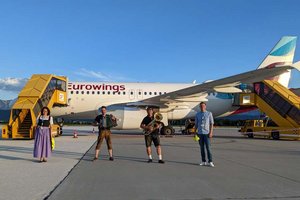 Eurowings ist zurück in Klagenfurt. Foto: Airport Klagenfurt