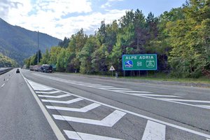 ÖAMTC warnt vor vermehrten Maut-Nachforderungen nach Italienurlaub. Foto: Google Street View