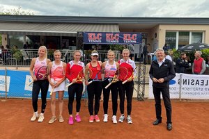 Tennis-Bundesliga: LH Kaiser bei 7:0-Sieg der KLC-Damen. Foto: Büro LH Kaiser