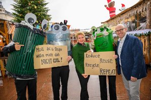 Trashbusters zeigen in Klagenfurt wie viel Müll wirklich auf den Straßen landet. Foto: StadtKommunikation/Hude