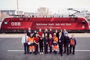 ÖBB suchen in Kärnten heuer 150 neue Mitarbeiter:innen. Foto: ÖBB/Knopp 