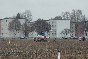 Neues Klagenfurter Hallenbad: die ersten Bagger rollen. Foto: Mein Klagenfurt