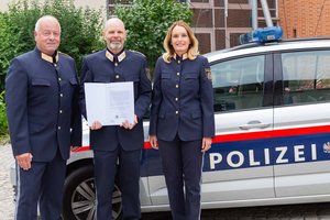 Abteilungsinspektor Christian Eder ist Polizist des Jahres. Foto: Landespolizeidirektion Kärnten