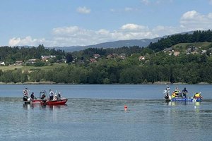 Tragischer Badeunfall im Längsee: 22-Jähriger verstorben. Foto: Fire Veiter - FF St.Veit/Glan