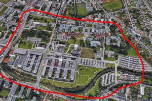 Kein Aufmarschgebiet für Demonstranten: Schutzzonen um Krankenhäuser kommen. Foto: Google Maps