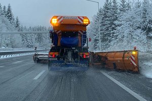 Auch am Heiligen Abend ist die ASFINAG in Kärnten rund um die Uhr im Einsatz. Foto: ASFINAG