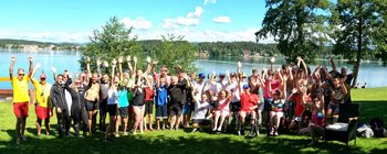 Die Freude an der Bewegung standen im Mittelpunkt beim ersten Sommersporttag. Foto: KK