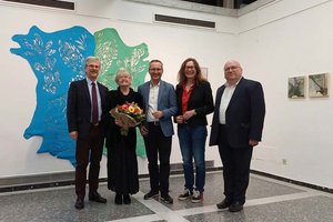 Vernissage der BV – ART EX 25 in der Alpen-Adria-Galerie. Foto: Büro Petritz