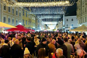 Weihnachtsbeleuchtung bringt auch heuer Glanz in die Klagenfurter Innenstadt. Foto: Mein Klagenfurt