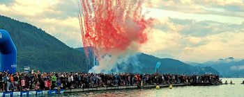 Pünktlich um 6.30 Uhr erfolgte der Startschuss zum 25. Ironman in Klagenfurt