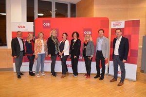 ÖGB Regionalfrauen Klagenfurt: Theres Marschnig zur neuen Vorsitzenden gewählt. Foto: ÖGB Kärnten