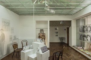 Maria Lassnig Atelier. Foto: Gerhard Maurer