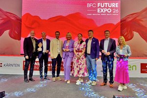 Bürgermeister Christian Scheider besuchte die 2. BFC Future Expo in den Kärntner Messen. Foto: Büro Bürgermeister