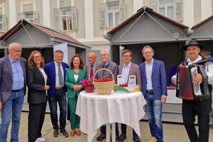Beliebtes Kirschenfest im Mai wieder am Neuen Platz. Foto: Mein Klagenfurt