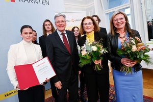 WI'MO Klagenfurt erhält Menschenrechtspreis des Landes Kärnten. Foto: LPD Kärnten/Bauer