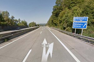 Rund 6,2 Millionen Autos im 1. Halbjahr auf A2 bei Pörtschach Ost. Foto: Google Street View