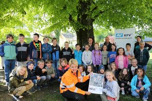 Sicher in die Schule und nach Hause. Foto: StadtKommunikation/Krainz