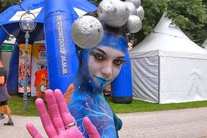 Im Juli findet in Klagenfurt wieder das Bodypainting Festival statt. Foto: Mein Klagenfurt